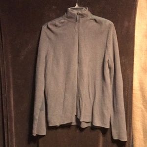 Kenneth Cole size small cardigan full zip used